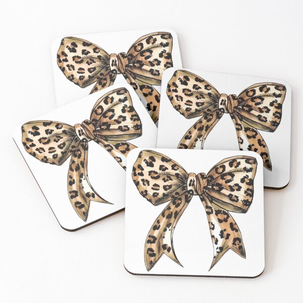 Item preview, Leopard Print Bow – Chic and Wild Ribbon Design designed and sold by Bigohobi.