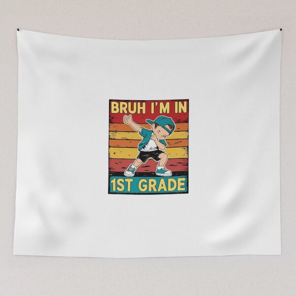 Item preview, Bruh I'm in 1st Grade – Funny Dab Tee for First Grade Kids designed and sold by Flarevo.