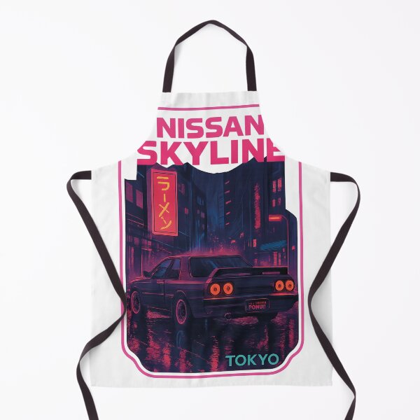 Item preview, Vintage Night Racer – Neon Skyline in Tokyo designed and sold by RetroPrints9.