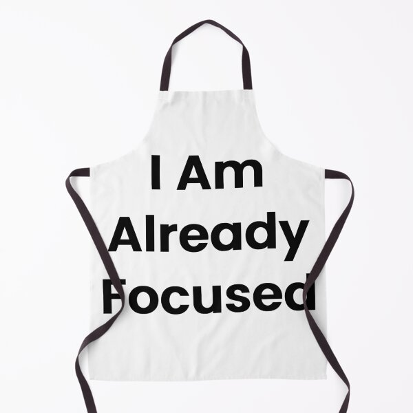Item preview, I Am Already Focused designed and sold by The Winning Formula™ Prints.