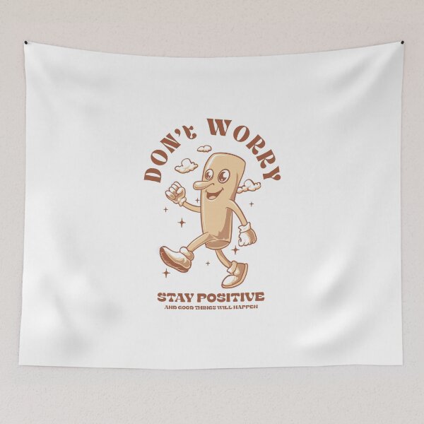 Item preview, Don't Worry - wood mascot designed and sold by Ranpict.