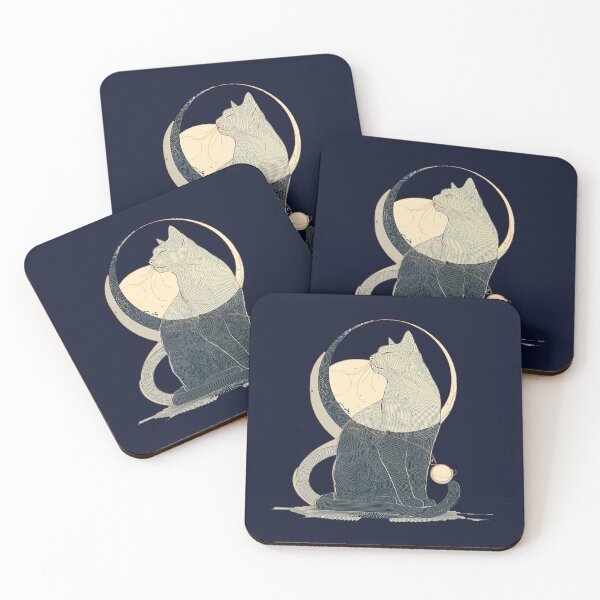 Item preview, Royal Cat Among the Galaxies designed and sold by Bambooartist.
