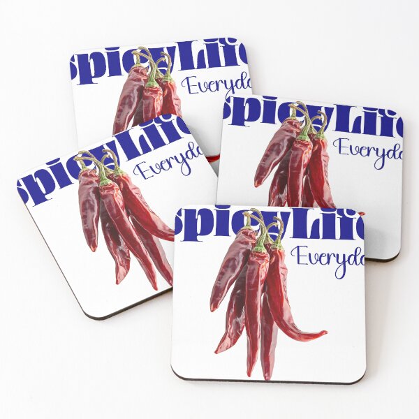 Item preview, Spicy Life Everyday – Bold and Fun Hot Pepper Design designed and sold by Bigohobi.