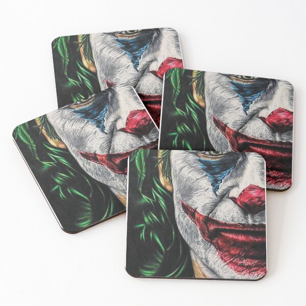 Item preview, Clown Prince of Chaos – Iconic Villain Inspired Art designed and sold by Bigohobi.
