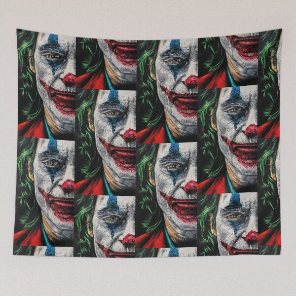 Item preview, Clown Prince of Chaos – Iconic Villain Inspired Art designed and sold by Bigohobi.