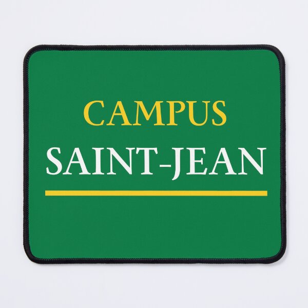 Item preview, Proudly Campus Saint-Jean – Minimalist Green & Gold Design designed and sold by MrDDesigns.