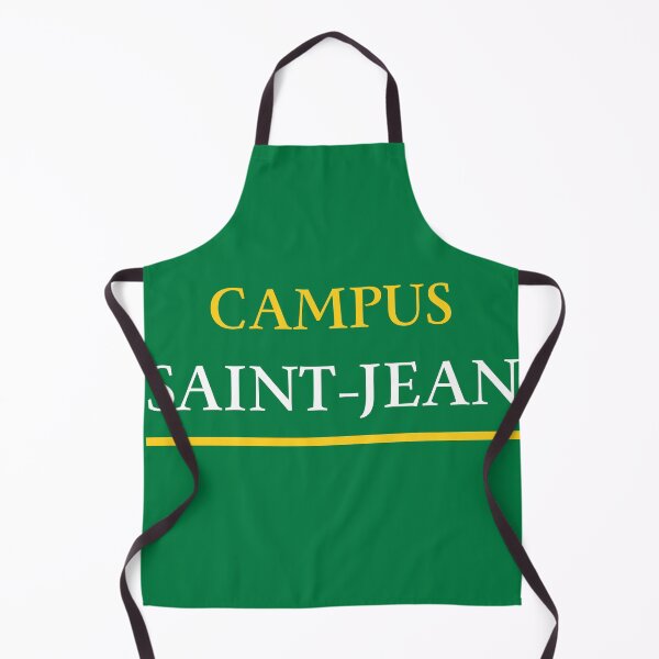 Item preview, Proudly Campus Saint-Jean – Minimalist Green & Gold Design designed and sold by MrDDesigns.