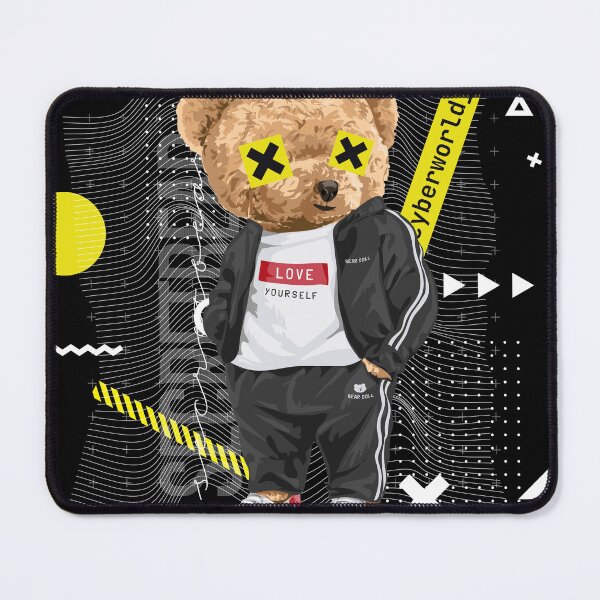 Item preview, Tech Bear – Futuristic and Cute Technology Design designed and sold by Bigohobi.