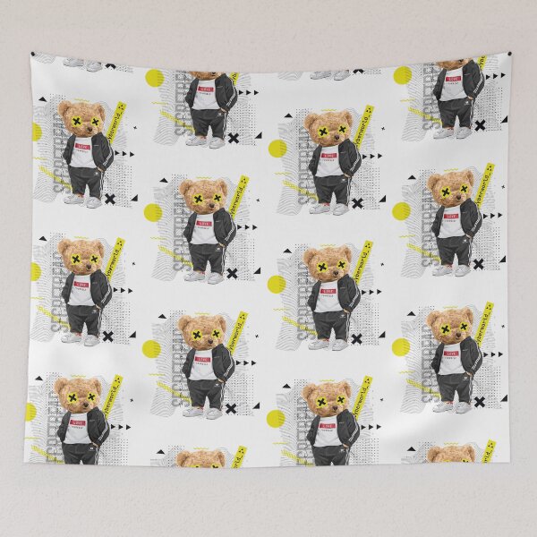 Item preview, Tech Bear – Futuristic and Cute Technology Design designed and sold by Bigohobi.