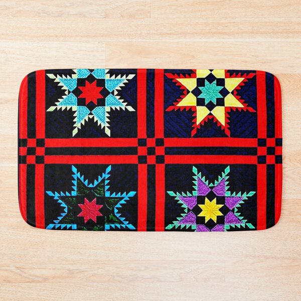 Item preview, Amish Star Quilt designed and sold by ViaARTfactory.