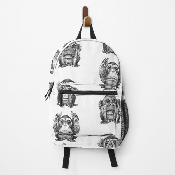 Item preview, See No Evil, Hear No Evil, Speak No Evil – Three Monkeys Design designed and sold by Bigohobi.
