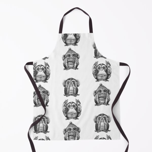 Item preview, See No Evil, Hear No Evil, Speak No Evil – Three Monkeys Design designed and sold by Bigohobi.