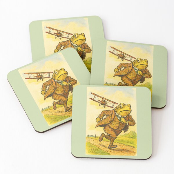 Item preview, A Toad Runs from an Airplane designed and sold by Tridentulus.