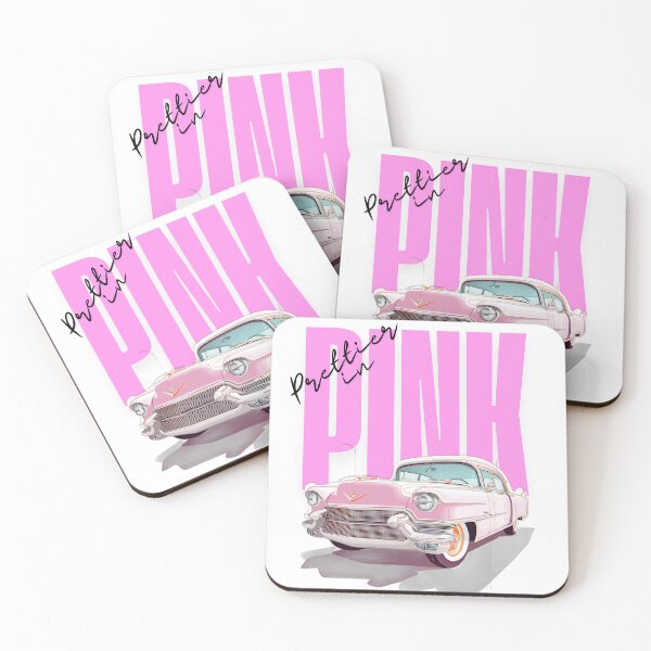 Item preview, Vintage Pink Cadillac on Bold Background designed and sold by pkvorakorn.