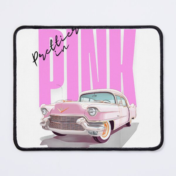 Item preview, Vintage Pink Cadillac on Bold Background designed and sold by pkvorakorn.