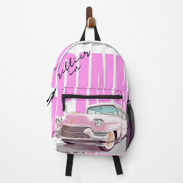 Item preview, Vintage Pink Cadillac on Bold Background designed and sold by pkvorakorn.