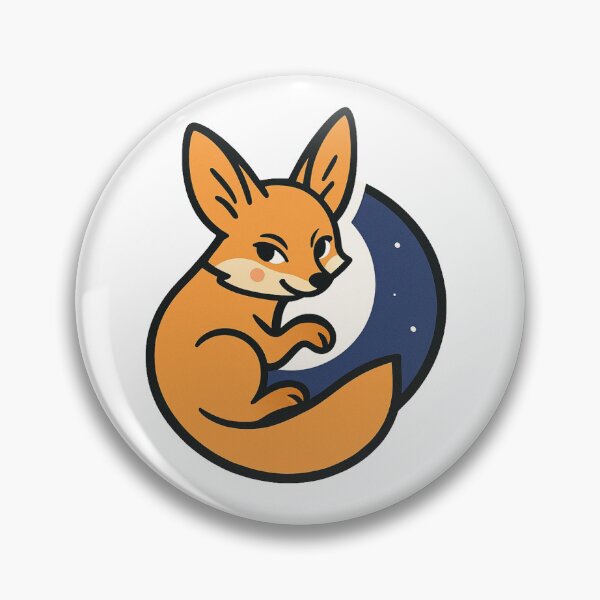 Artikelvorschau, Mondfuchs entworfen und verkauft von WhatevrWrksMrch.