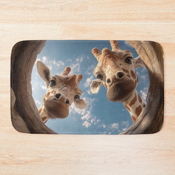 Item preview, Giraffes at the Well 02 designed and sold by Elisabeth Lucas.