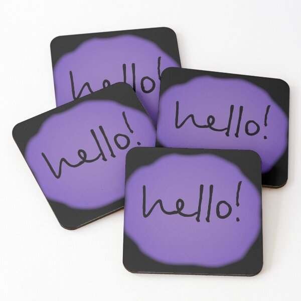 Item preview, The inscription "Hello" on the background designed and sold by ZorianArt.