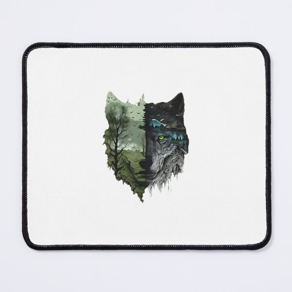 Item preview, Forest Wolf – Wild and Mysterious Nature Design designed and sold by Bigohobi.