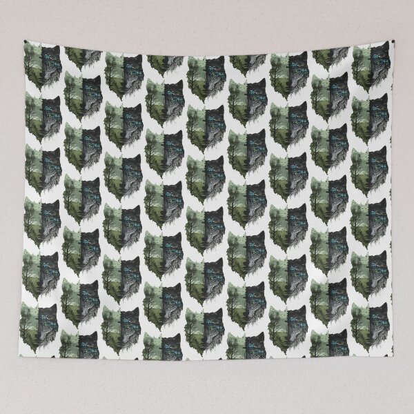 Item preview, Forest Wolf – Wild and Mysterious Nature Design designed and sold by Bigohobi.