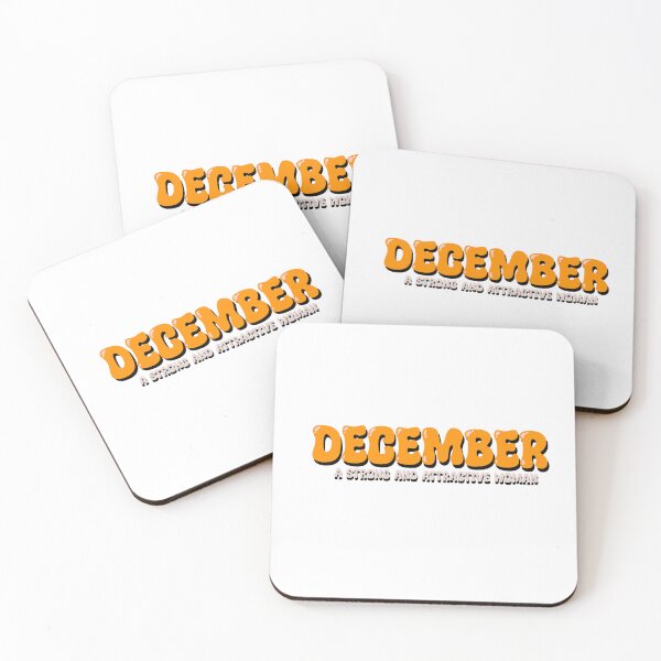 Item preview, December Strong & Attractive Woman – Retro Typography Design designed and sold by Dospart.