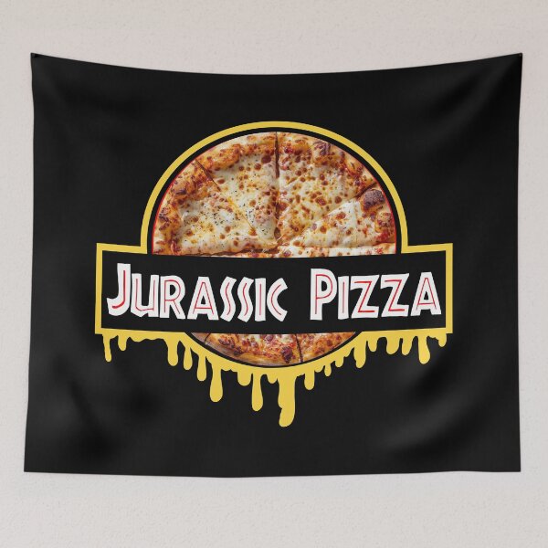 Item preview, Jurassic Pizza logo designed and sold by Blck-Acid-Devil.