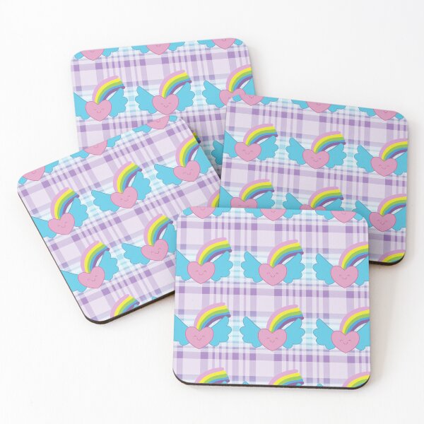 Item preview, Dream Bright Caring Bear Inspired Plaid designed and sold by joysqueezed-out.