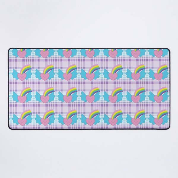 Item preview, Dream Bright Caring Bear Inspired Plaid designed and sold by joysqueezed-out.