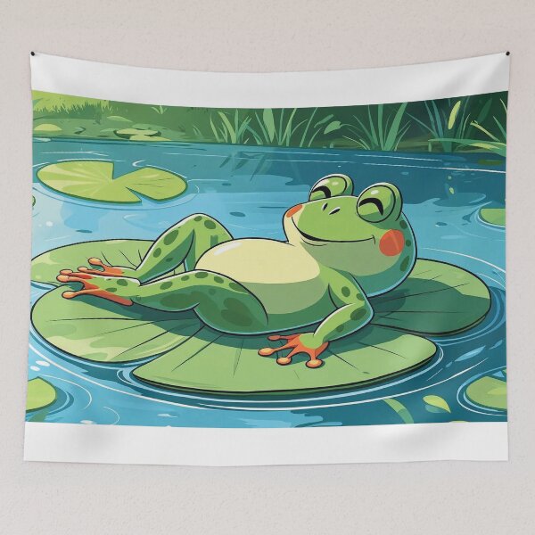 Item preview, Lazy Frog designed and sold by PieKiss.