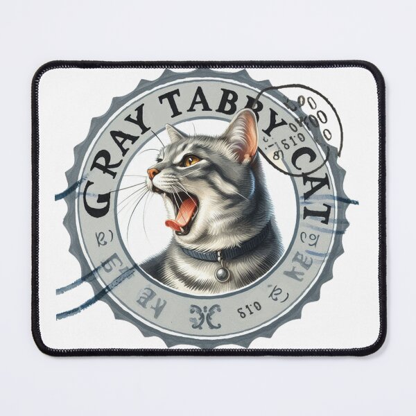 Item preview, Gray Tabby Cat designed and sold by ryanapples2.