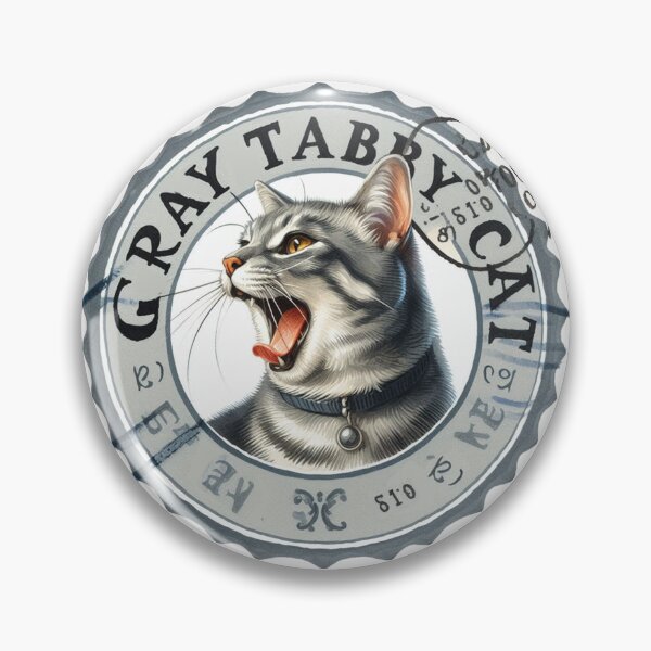 Item preview, Gray Tabby Cat designed and sold by ryanapples2.