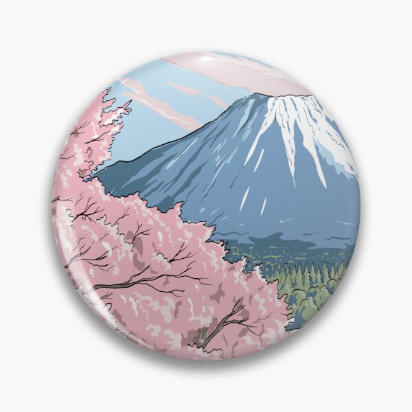 Item preview, Mount Daisen in Daisen-Oki National Park Ukiyo-e Retro Woodblock WPA designed and sold by retrovectors.