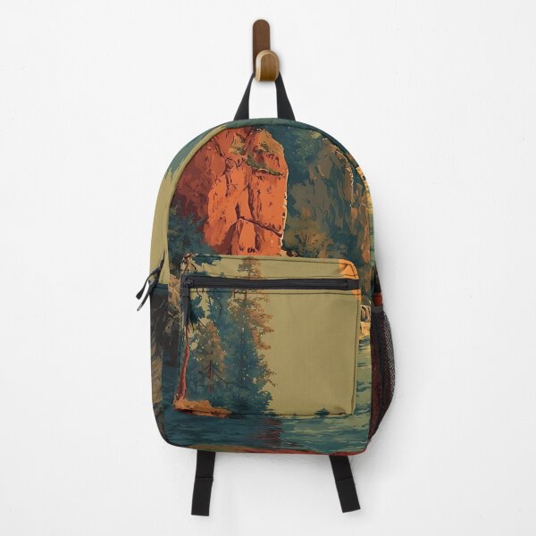 Item preview, Fossil Oregon Retro Travel Poster | John Day River Art designed and sold by TuncGK.