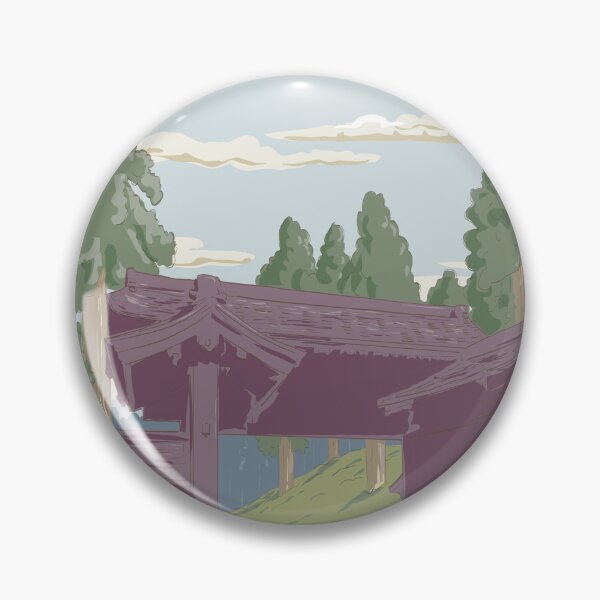 Item preview, Hakone Sekisho in Fuji-Hakone-Izu National Park Japan Ukiyo-e WPA Retro designed and sold by retrovectors.