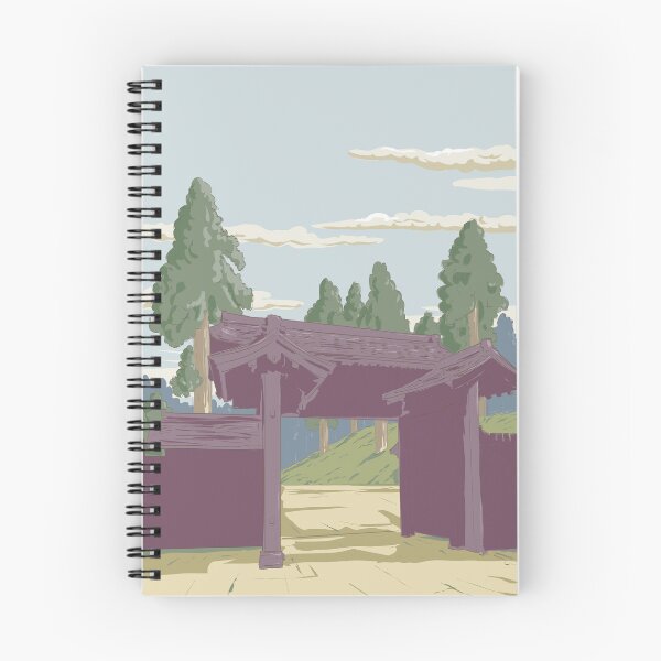 Item preview, Hakone Sekisho in Fuji-Hakone-Izu National Park Japan Ukiyo-e WPA Retro designed and sold by retrovectors.