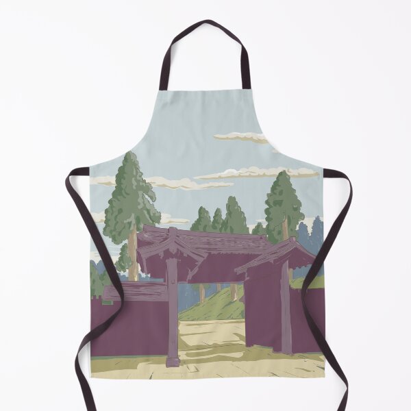 Item preview, Hakone Sekisho in Fuji-Hakone-Izu National Park Japan Ukiyo-e WPA Retro designed and sold by retrovectors.