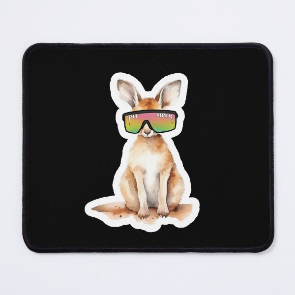 Item preview, Pit Viper Sticker / Decal - Cartoon Kangaroo designed and sold by sticker-vault.