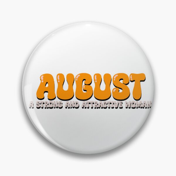 Artikelvorschau, August Starke und attraktive Frau – Retro-Typografie-Design entworfen und verkauft von Dospart.