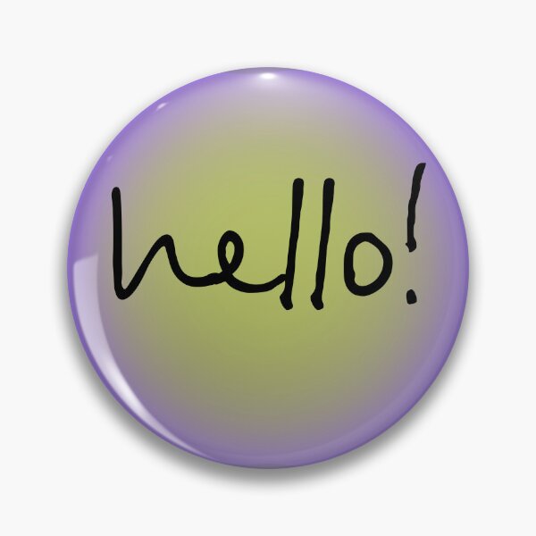 Item preview, "Hello" lettering on background designed and sold by ZorianArt.