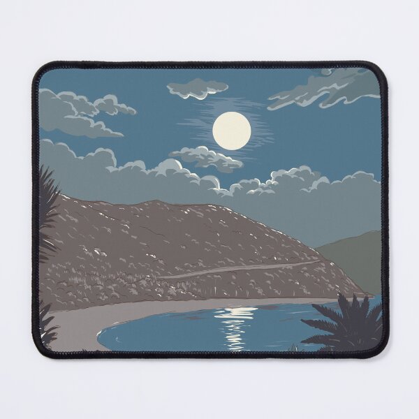 Item preview, Keramashoto Kerama Shoto National Park Japan Ukiyo-e Retro WPA designed and sold by retrovectors.