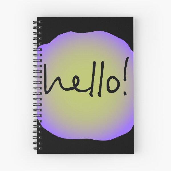 Item preview, "Hello" lettering on background designed and sold by ZorianArt.