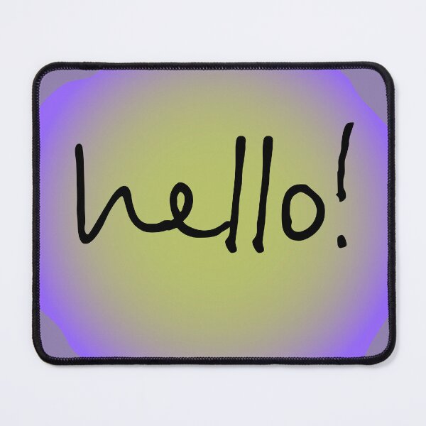 Item preview, "Hello" lettering on background designed and sold by ZorianArt.