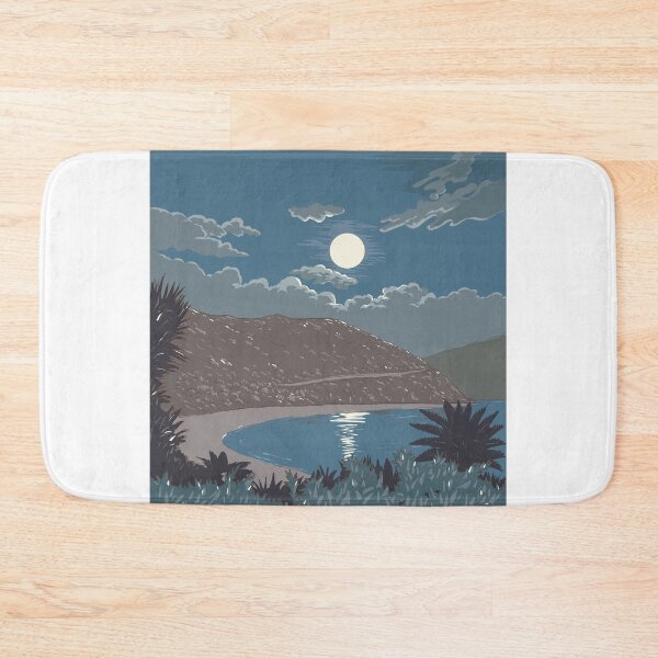 Item preview, Keramashoto Kerama Shoto National Park Japan Ukiyo-e Retro WPA designed and sold by retrovectors.