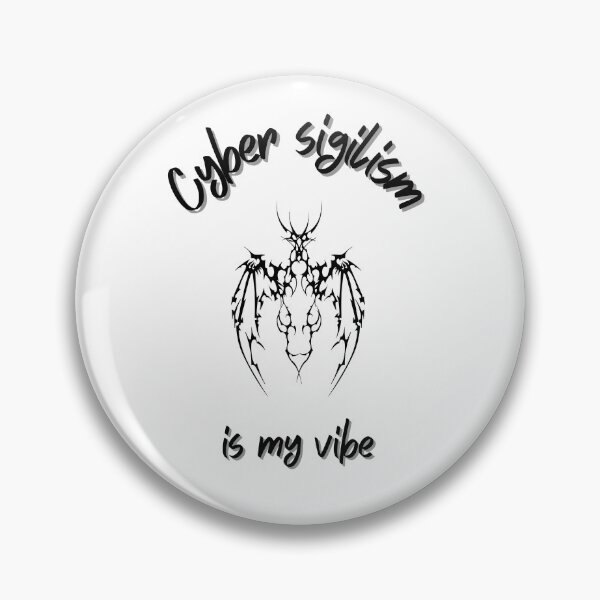 Item preview, Cyber sigilism is my vibe tattoo trend gifts designed and sold by Maggiepeshop.