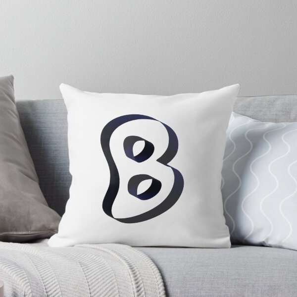 Item preview, Futuristic Ribbon Letter B – Futuristic Ribbon Alphabet designed and sold by uncoXab.