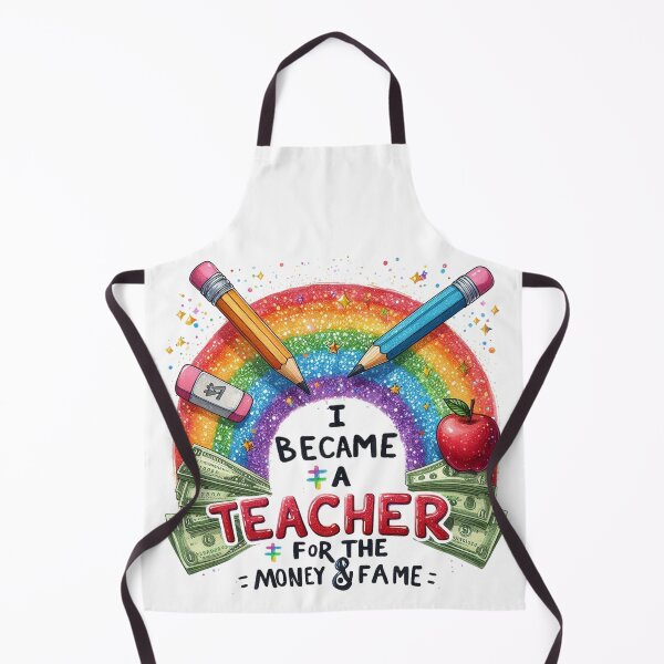 Item preview, I Became A Teacher For The Money And Fame designed and sold by ryanapples2.