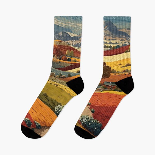 Item preview, Mitchell Oregon Vintage Poster | Painted Hills Art designed and sold by TuncGK.