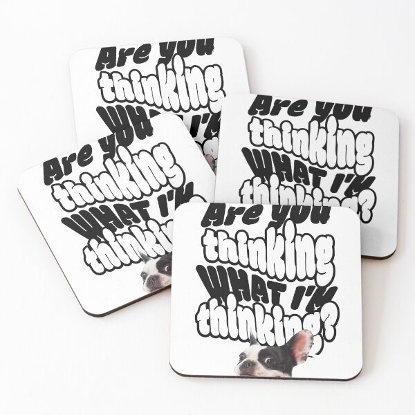 Item preview, Are you thinking what I'm thinking? designed and sold by The French Potato .