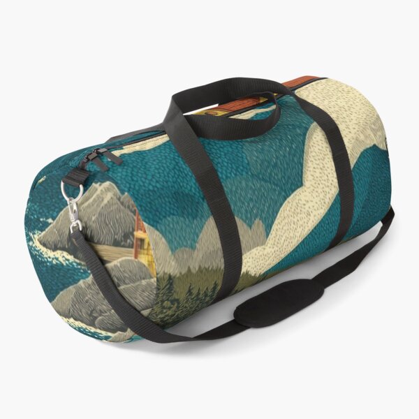 Item preview, Seaside Oregon Retro Poster | North Oregon Coast Art designed and sold by TuncGK.